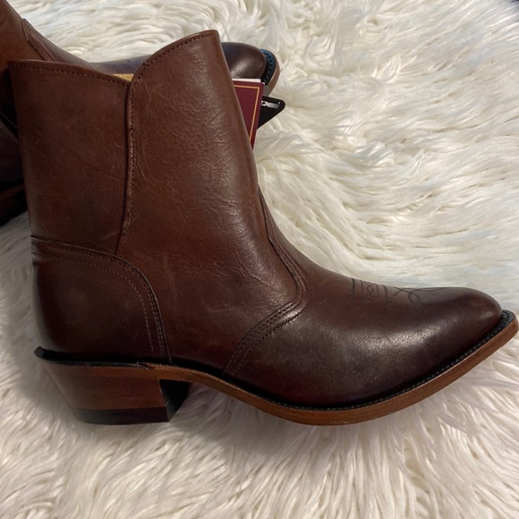 BOULET Medium Cowboy Toe Mans Boots size 11 brand new with tags - Picture 3 of 17